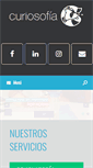 Mobile Screenshot of curiosofia.com